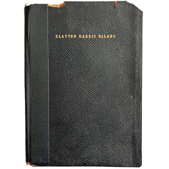 Hon Clayton Harris Delano Memorial 1939 RARE 1/50 Signed & Photo Program PB WHBS - Picture 2 of 16